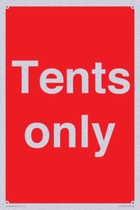 Tents only